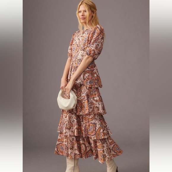 Anthropologie Dresses & Skirts - NWT - Kachel Tiered Maxi Dress